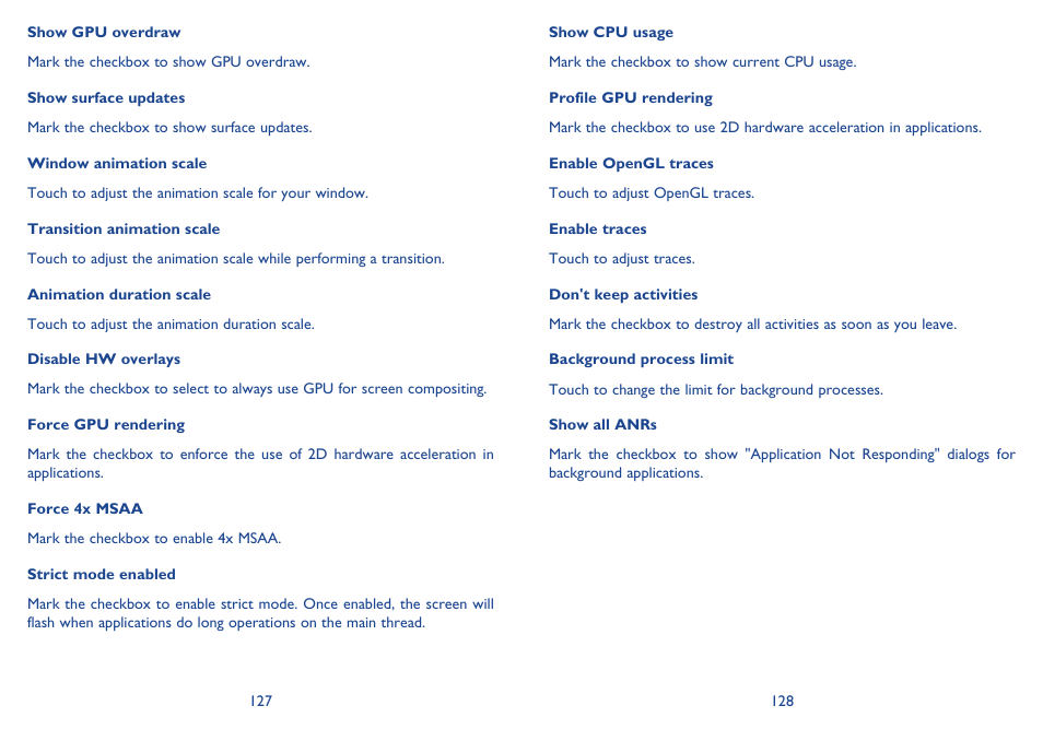 Alcatel Idol Mini User Manual | Page 65 / 72
