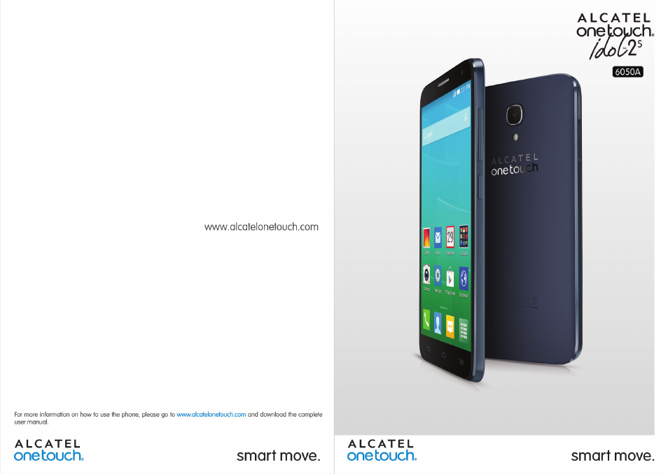 Alcatel Idol 2s User Manual | 70 pages