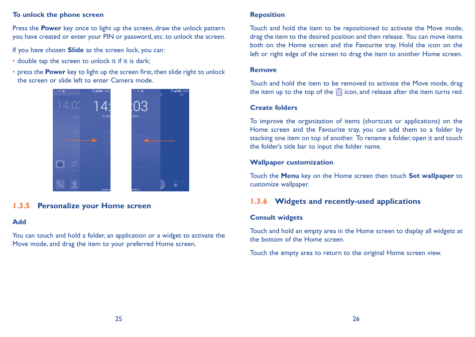 Alcatel Idol 2s User Manual | Page 14 / 70