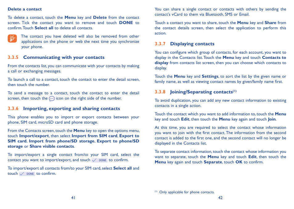 Alcatel Idol 2s User Manual | Page 22 / 70