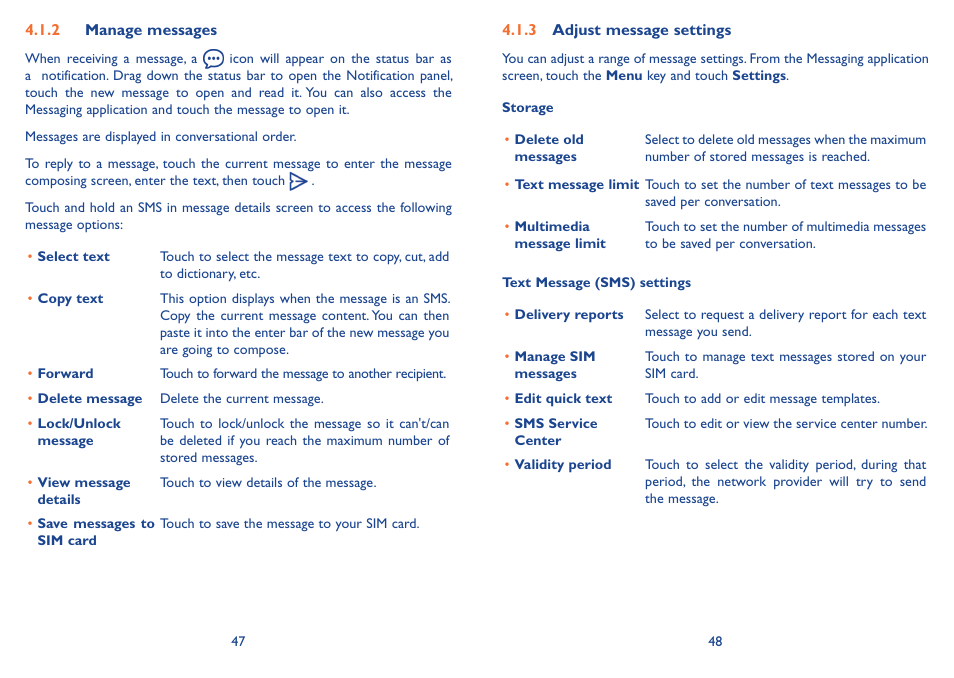 Alcatel Idol 2s User Manual | Page 25 / 70