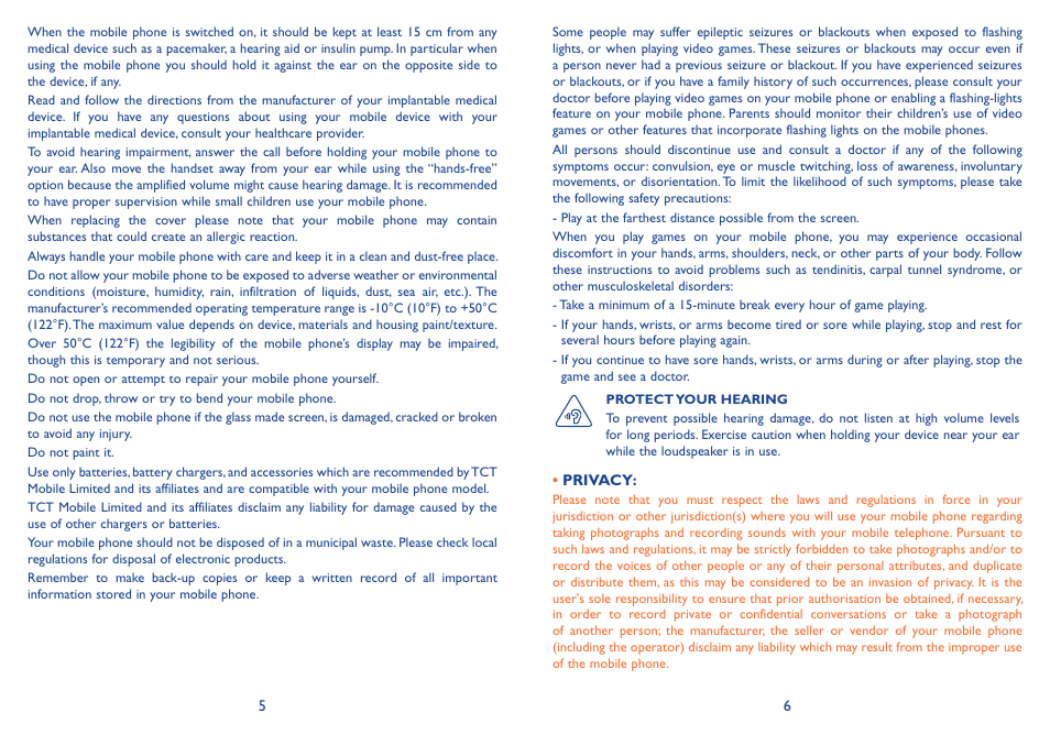 Alcatel Idol 2s User Manual | Page 4 / 70