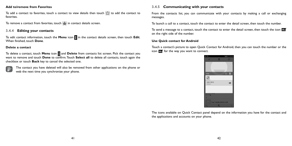 Alcatel ONE TOUCH Fierce 2 User Manual | Page 22 / 68