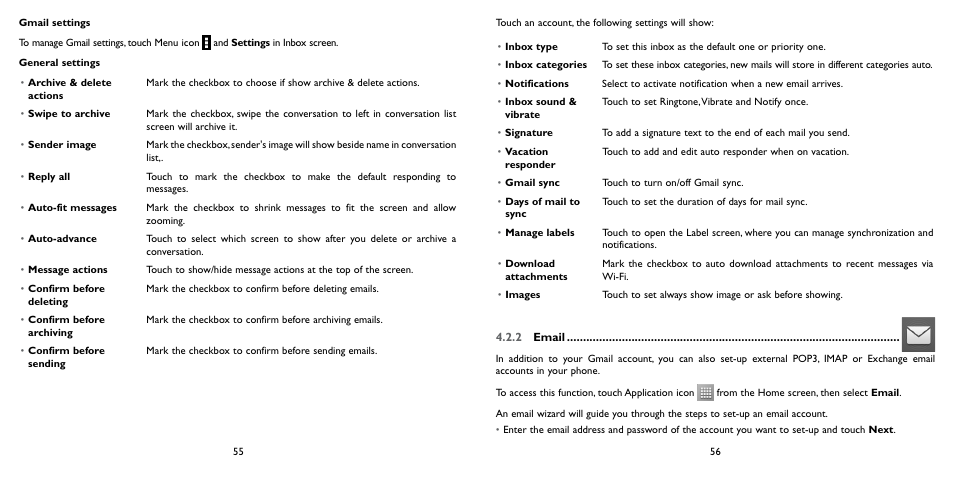 Alcatel ONE TOUCH Fierce 2 User Manual | Page 29 / 68