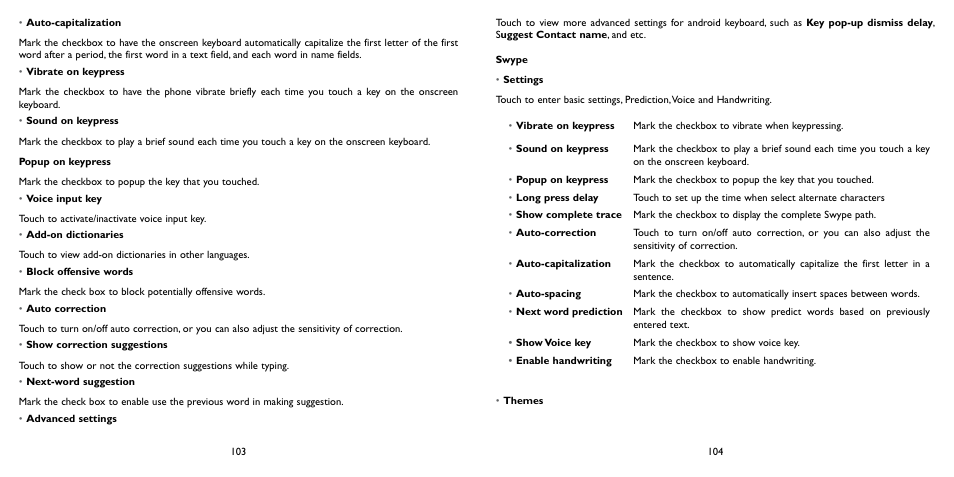 Alcatel ONE TOUCH Fierce 2 User Manual | Page 53 / 68