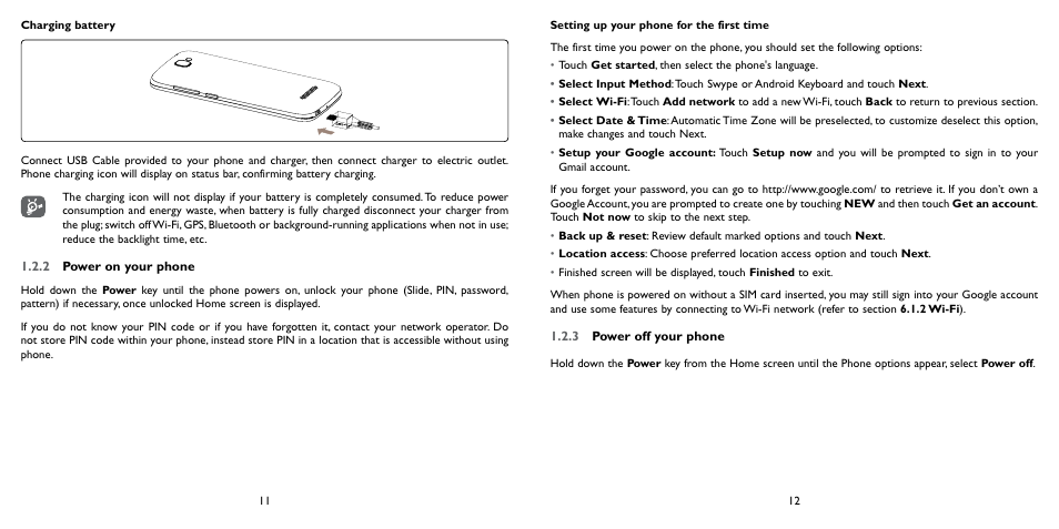 Alcatel ONE TOUCH Fierce 2 User Manual | Page 7 / 68