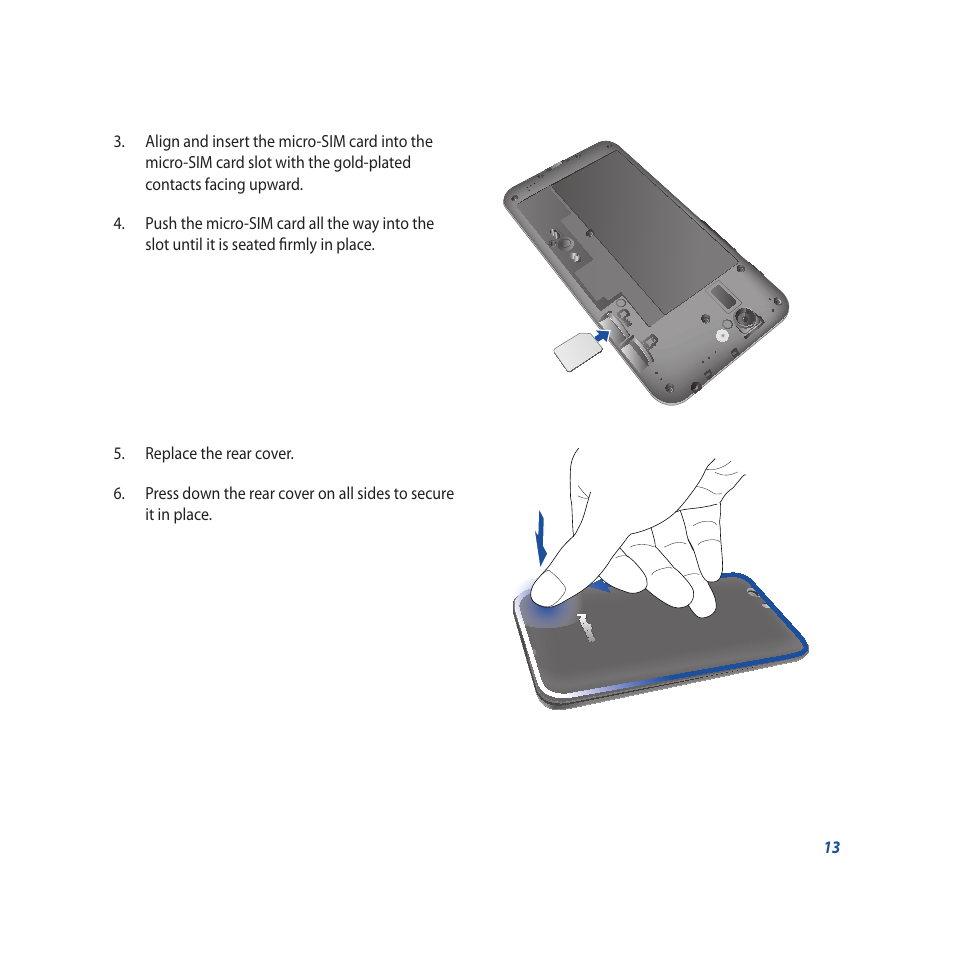 Asus PadFone X User Manual | Page 13 / 62