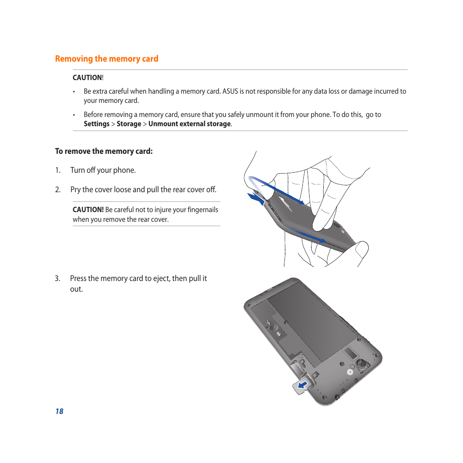 Asus PadFone X User Manual | Page 18 / 62