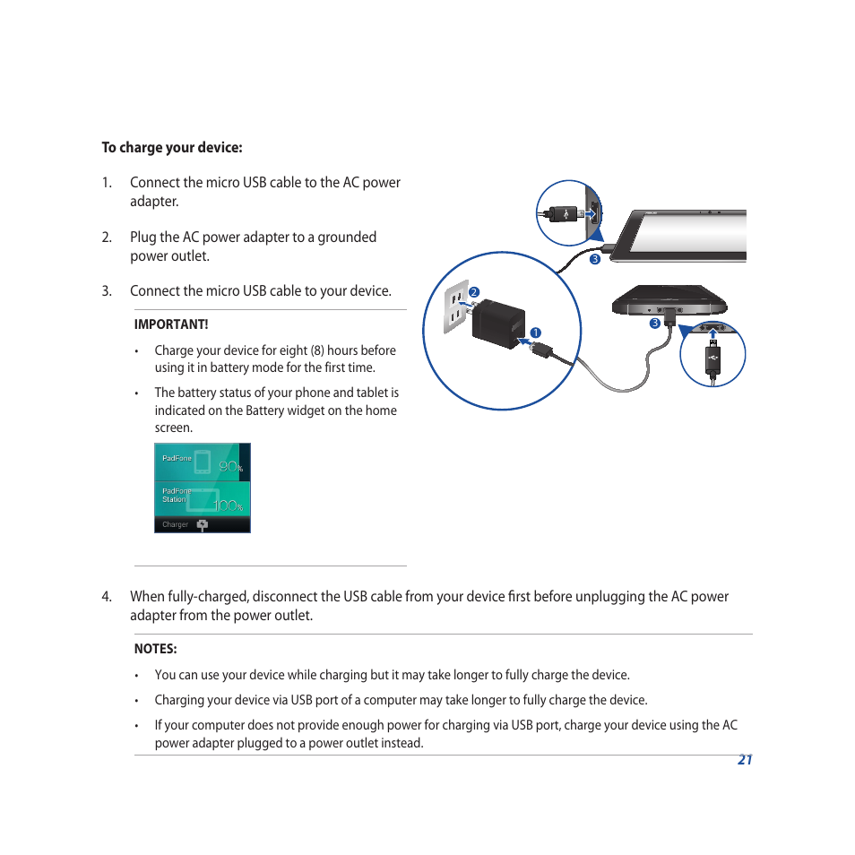 Asus PadFone X User Manual | Page 21 / 62