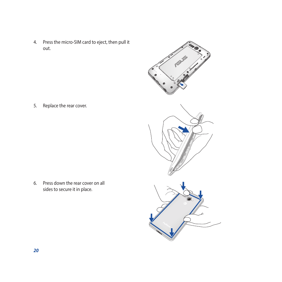 Asus Padfone X mini User Manual | Page 20 / 146