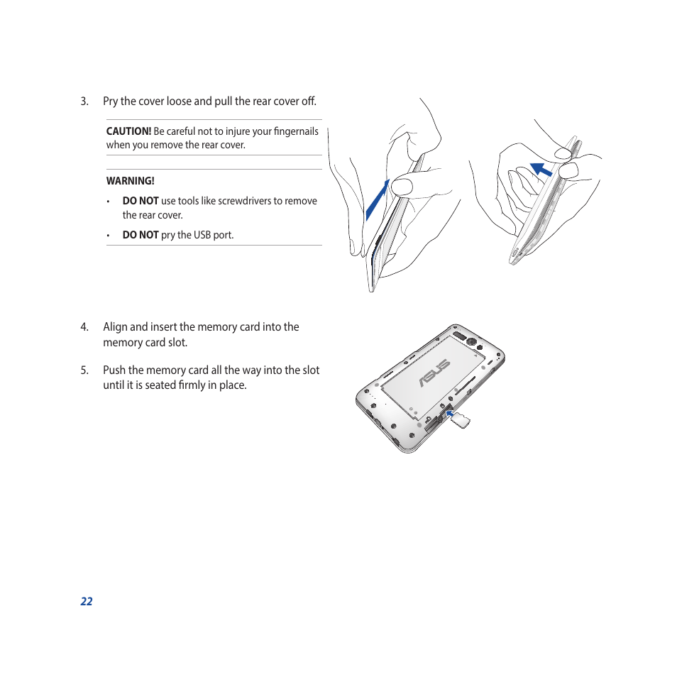 Asus Padfone X mini User Manual | Page 22 / 146