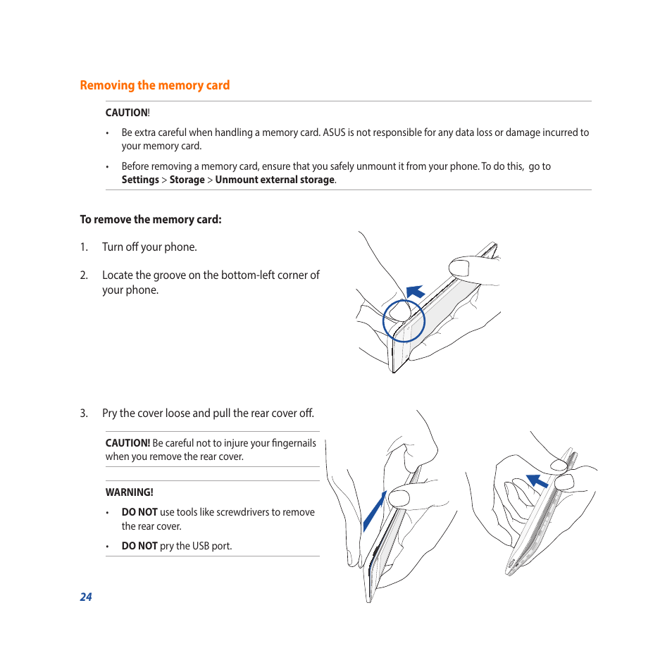 Asus Padfone X mini User Manual | Page 24 / 146