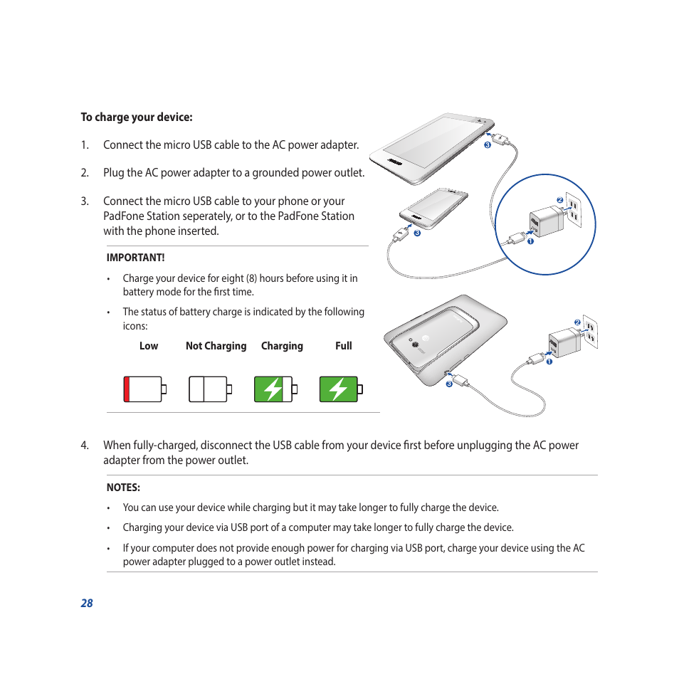 Asus Padfone X mini User Manual | Page 28 / 146