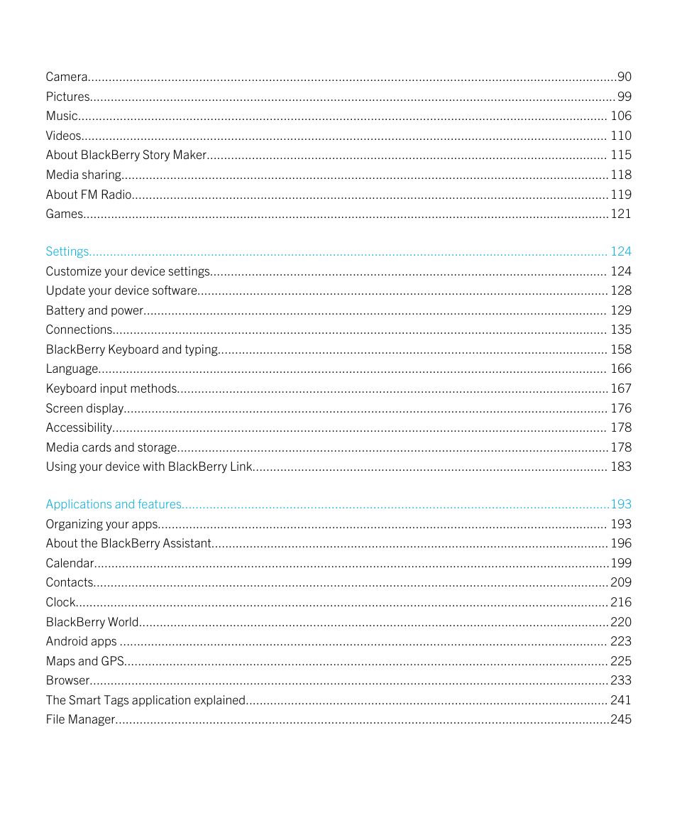 Blackberry Passport User Manual | Page 4 / 278