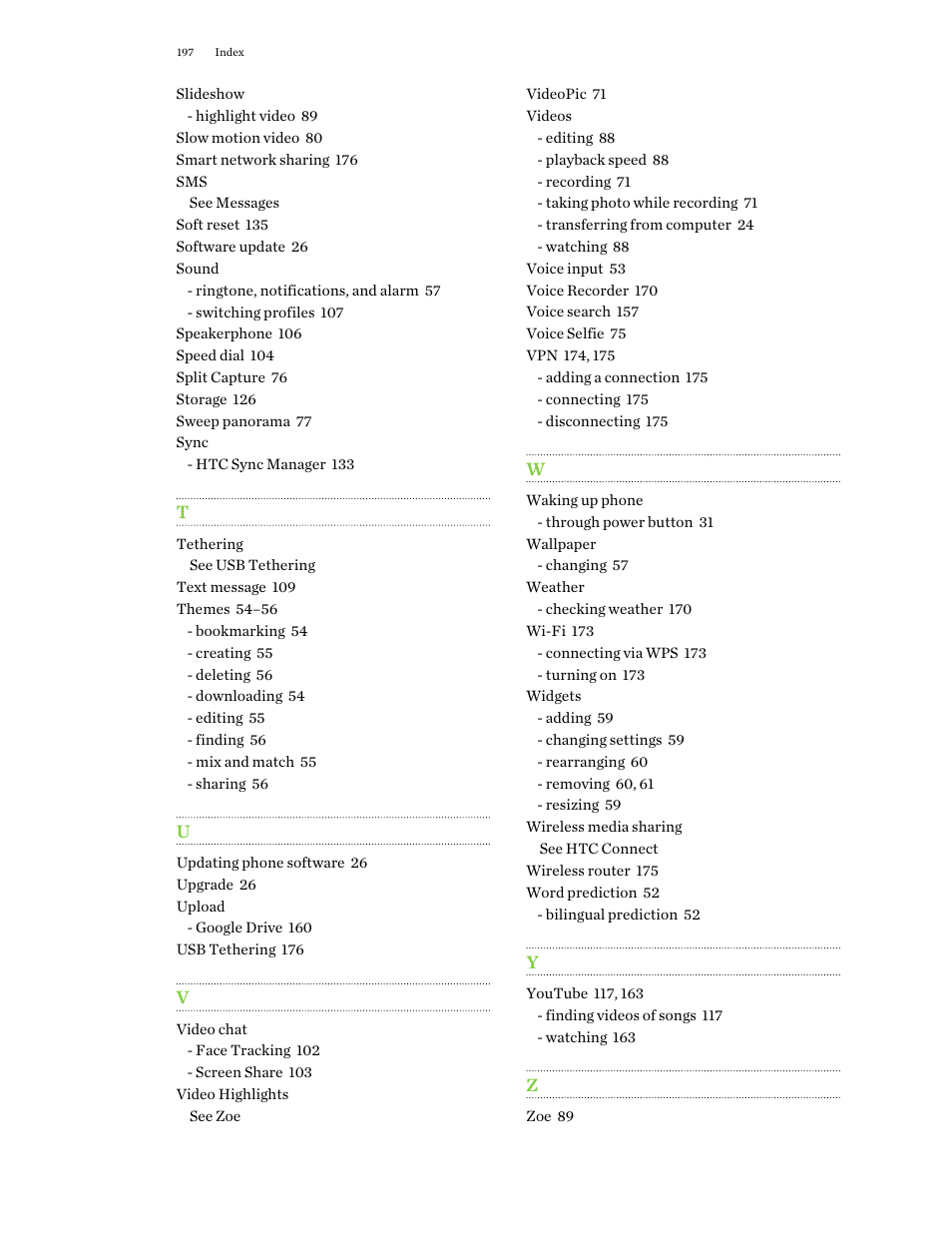 HTC One M9 User Manual | Page 197 / 197