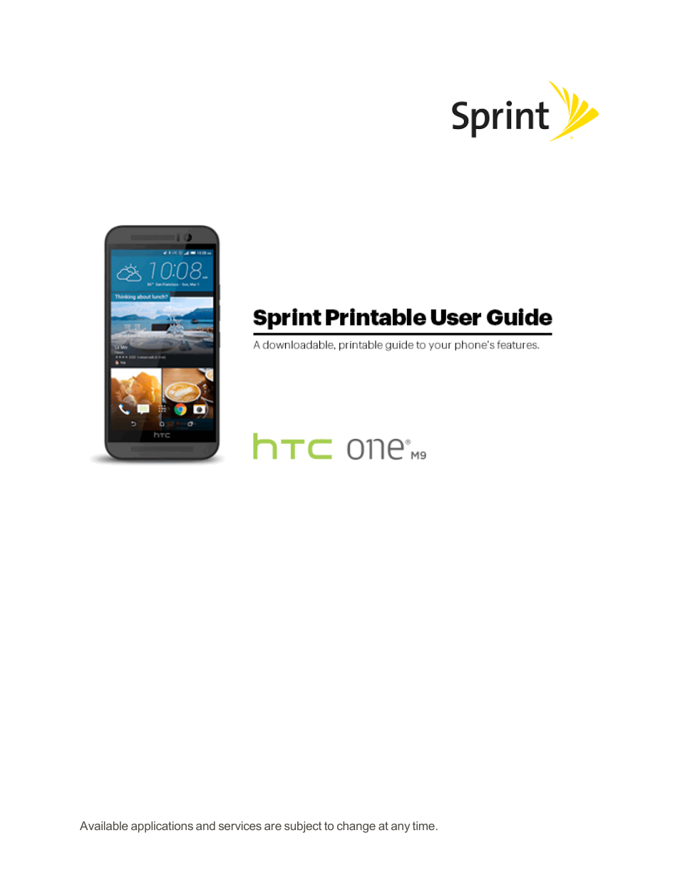 HTC One M9 User Manual | 304 pages