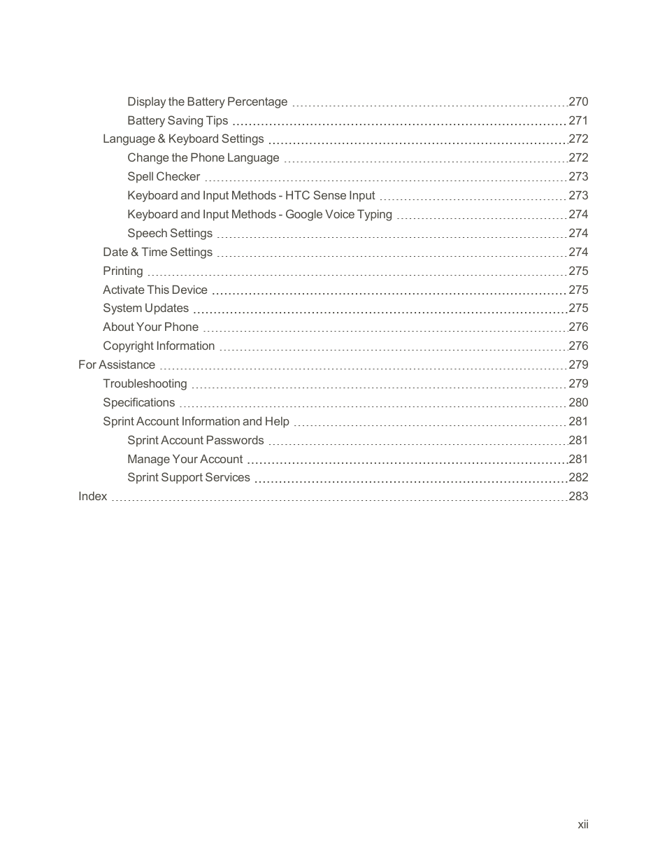 HTC One M9 User Manual | Page 13 / 304