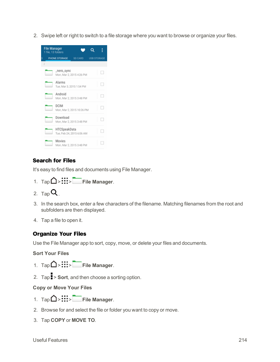 HTC One M9 User Manual | Page 227 / 304