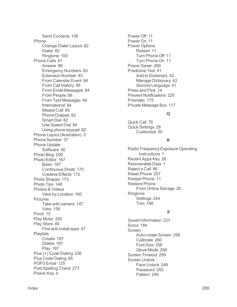 HTC One M9 User Manual | Page 301 / 304