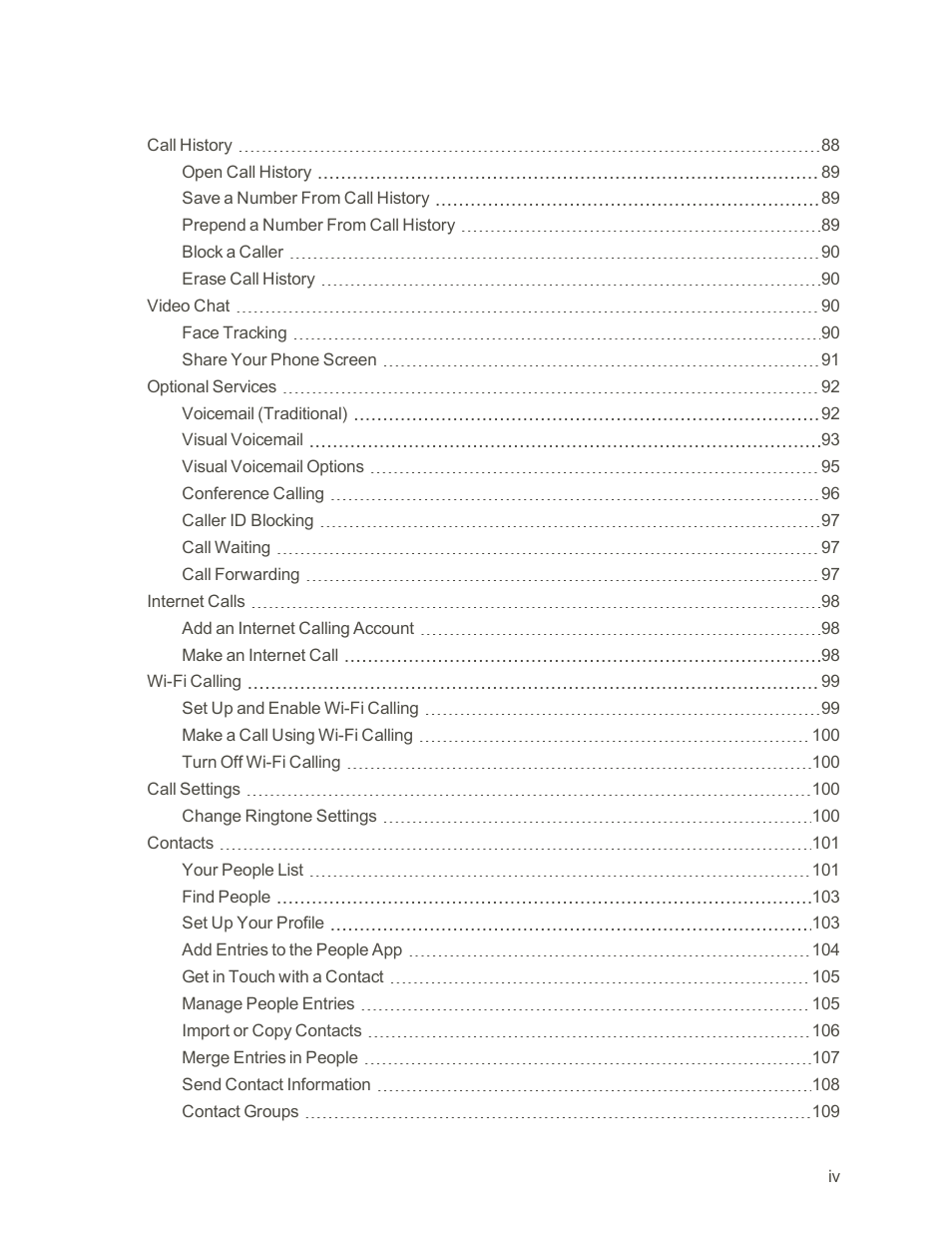 HTC One M9 User Manual | Page 5 / 304