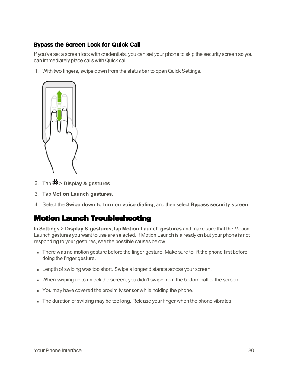 Motion launch troubleshooting | HTC One M9 User Manual | Page 93 / 304