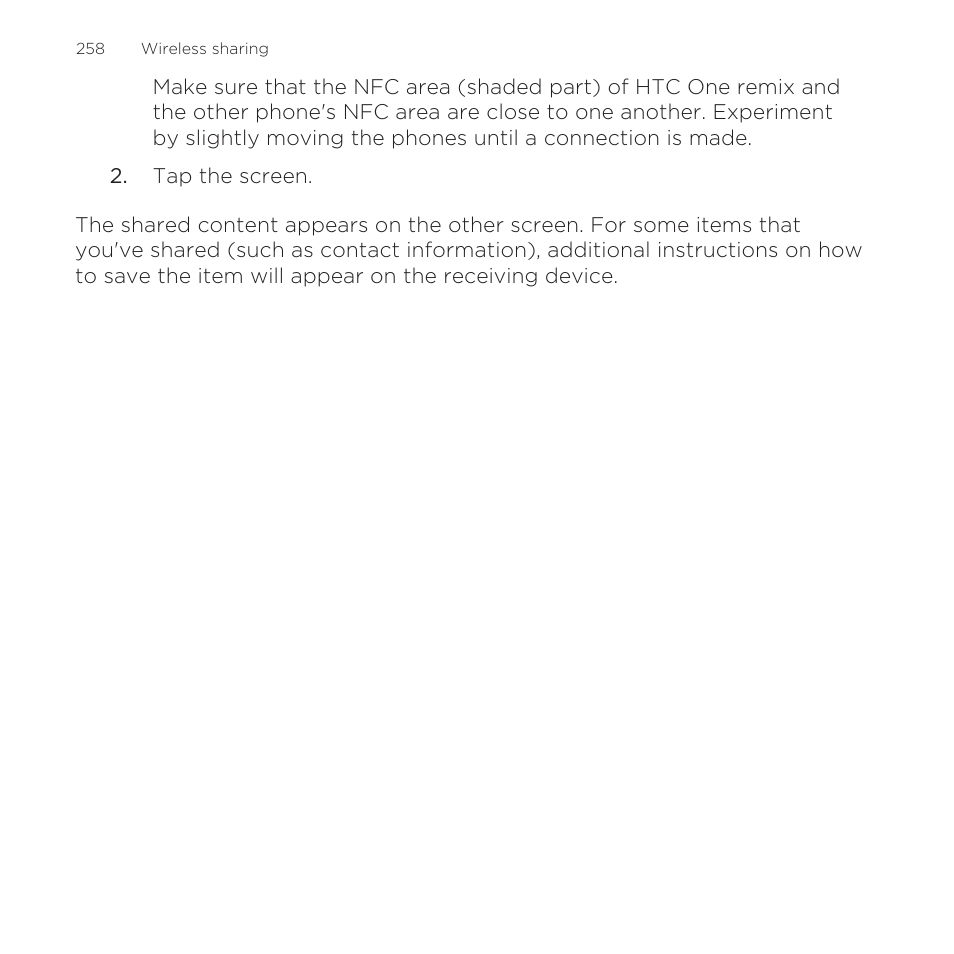 HTC One Remix User Manual | Page 258 / 285