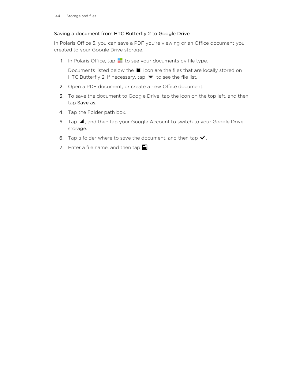 HTC Butterfly 2 User Manual | Page 144 / 216