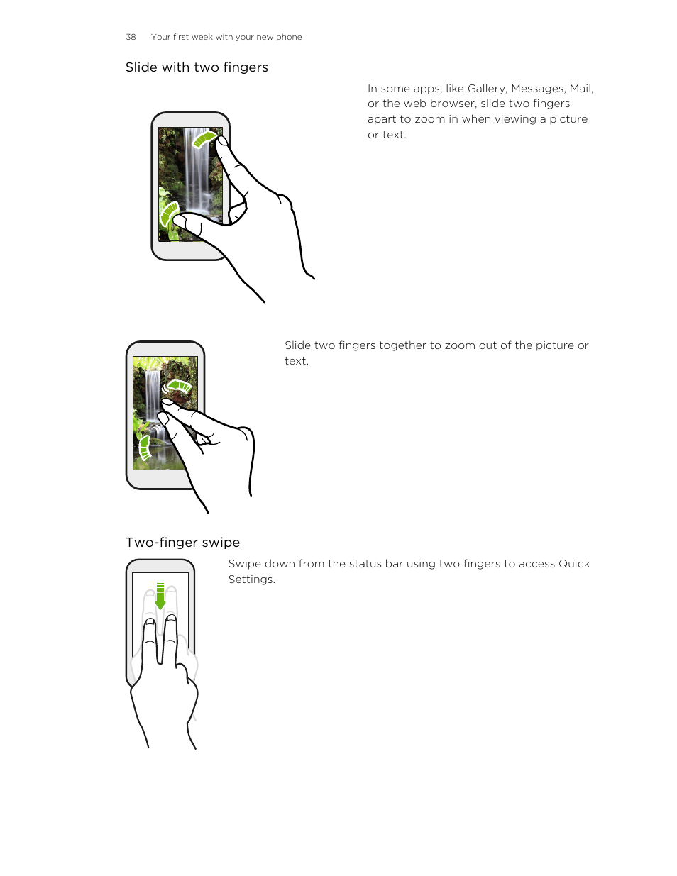 HTC Butterfly 2 User Manual | Page 38 / 216