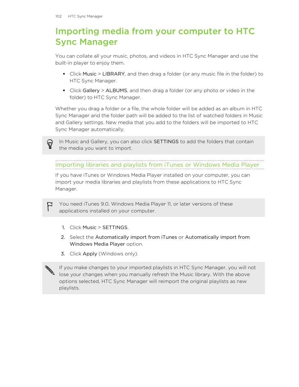 HTC Butterfly User Manual | Page 102 / 211