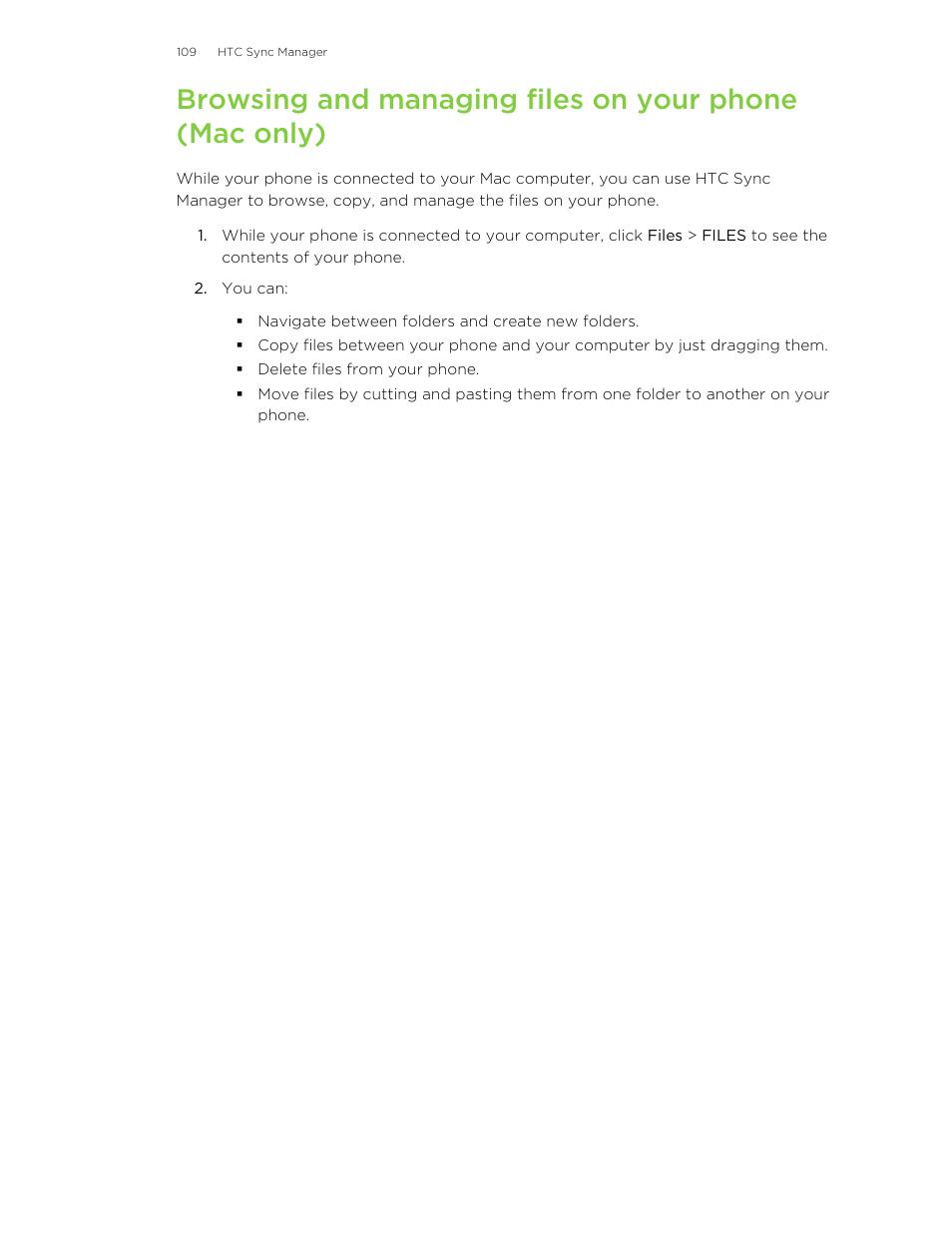 HTC Butterfly User Manual | Page 109 / 211