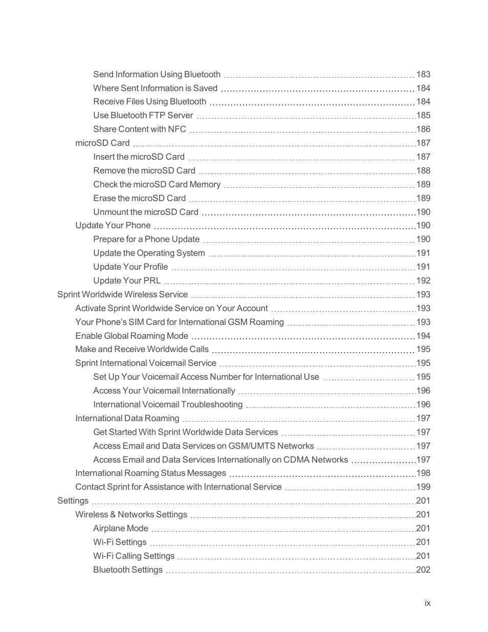 HTC One E8 User Manual | Page 10 / 262