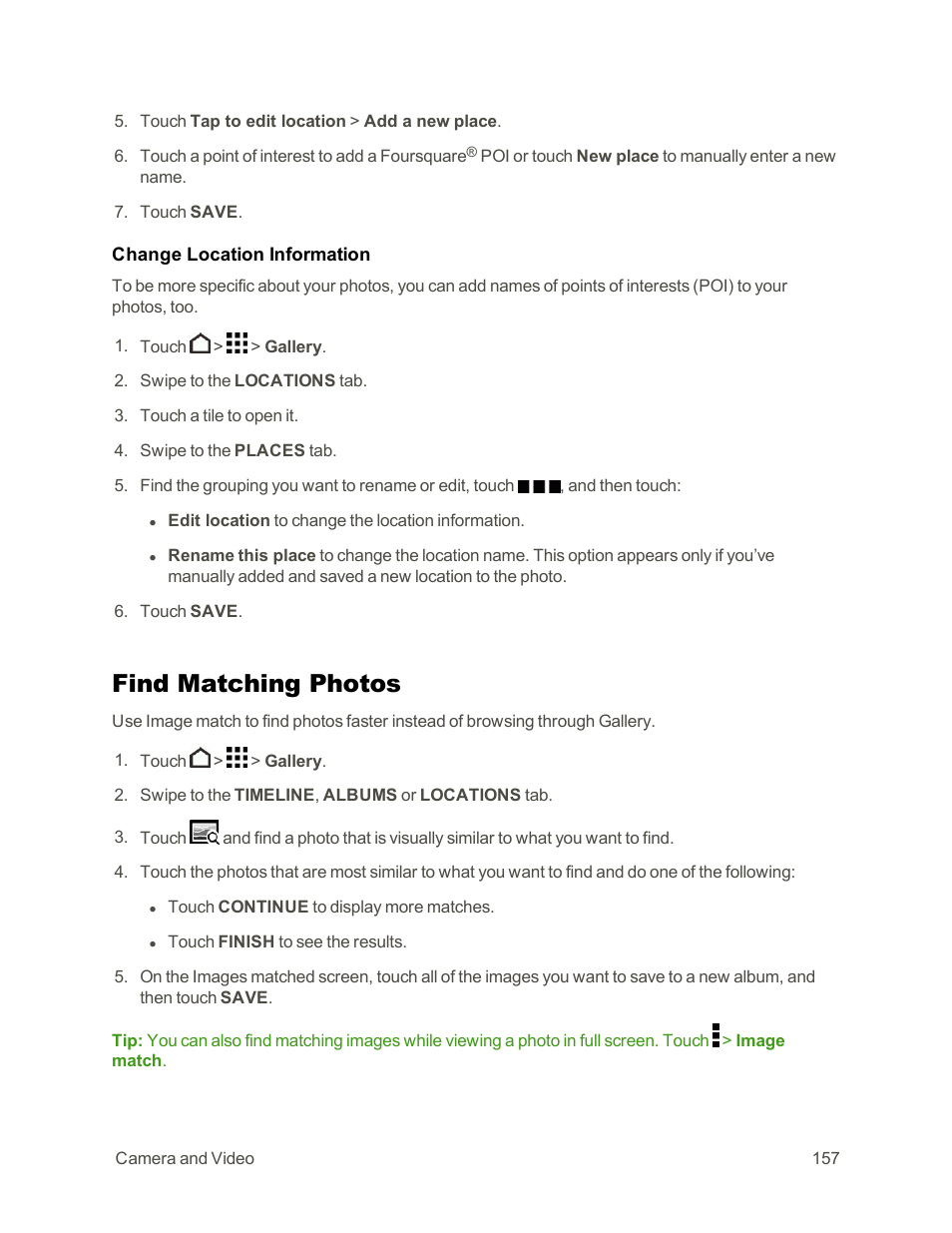 Find matching photos | HTC One E8 User Manual | Page 170 / 262