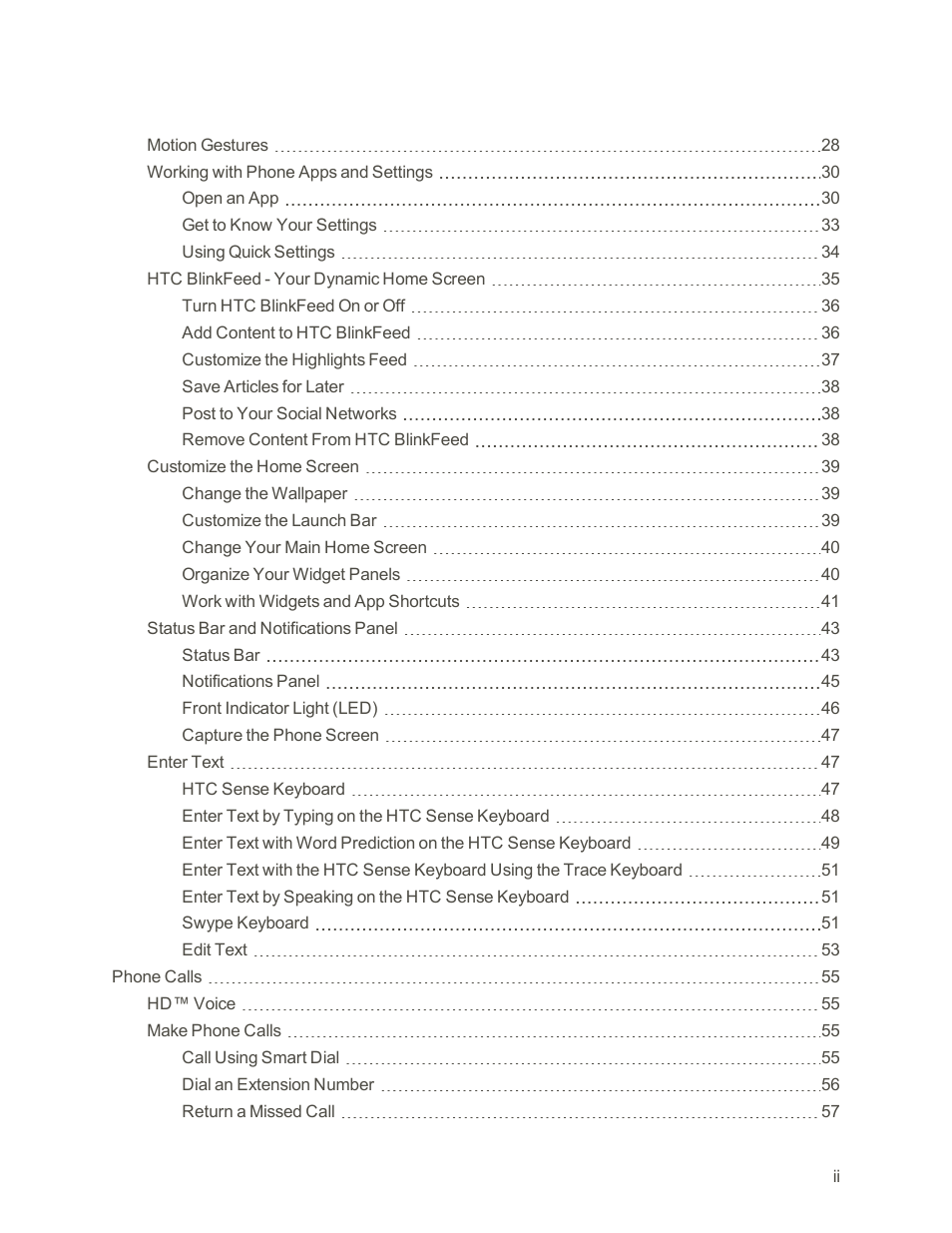 HTC One E8 User Manual | Page 3 / 262