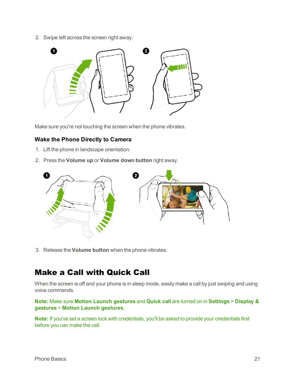 Make a call with quick call | HTC One E8 User Manual | Page 34 / 262