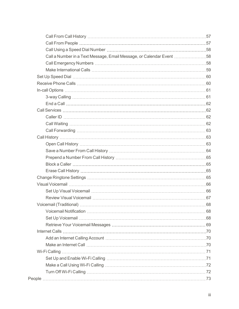 HTC One E8 User Manual | Page 4 / 262