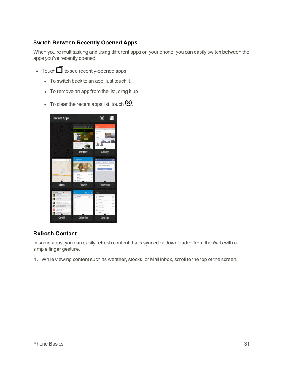 HTC One E8 User Manual | Page 44 / 262