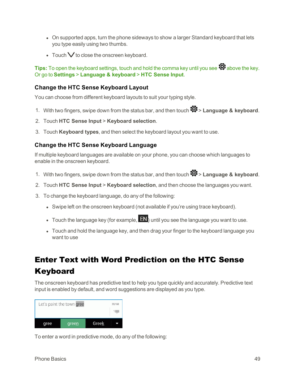 HTC One E8 User Manual | Page 62 / 262