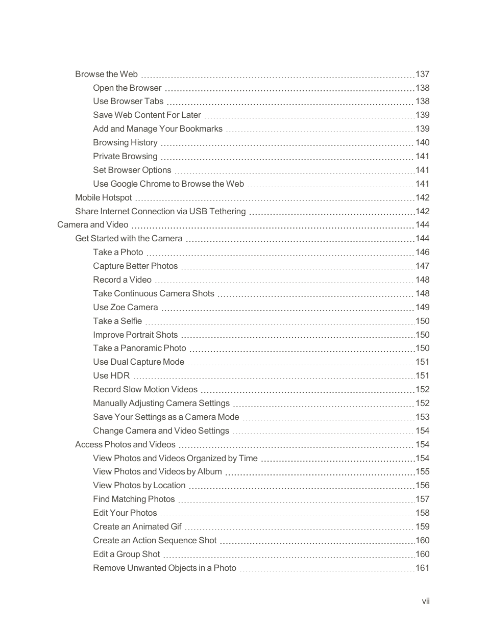 HTC One E8 User Manual | Page 8 / 262