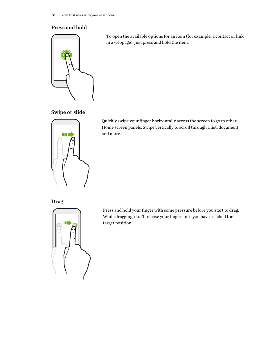 HTC One E8 User Manual | Page 30 / 188