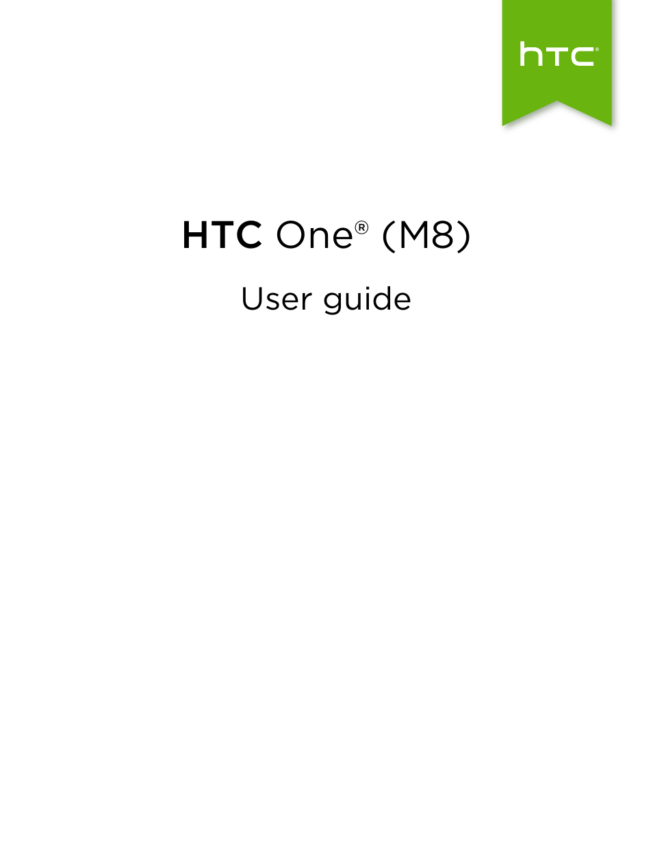 HTC One M8 User Manual | 201 pages