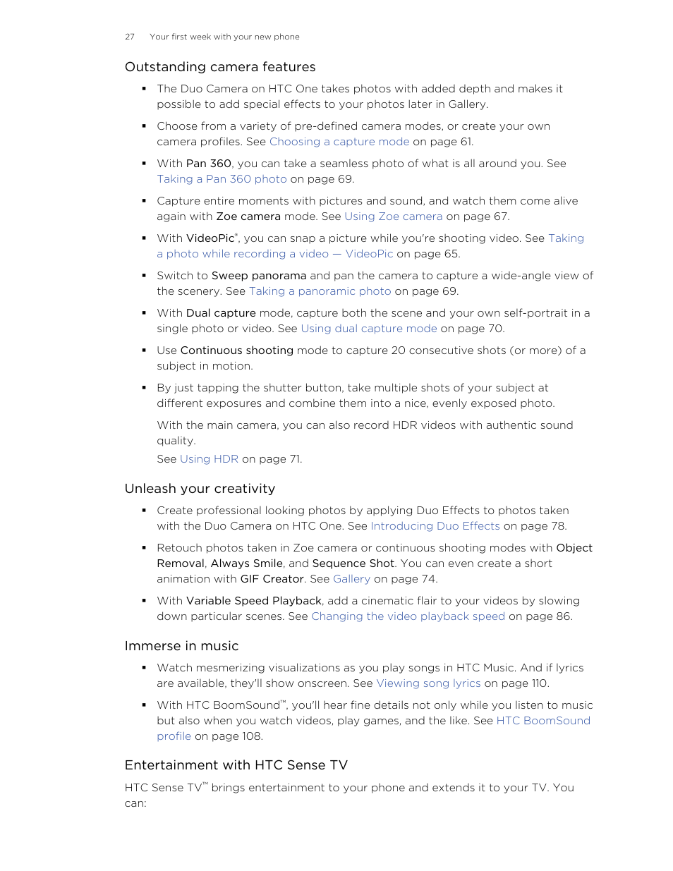 HTC One M8 User Manual | Page 27 / 201
