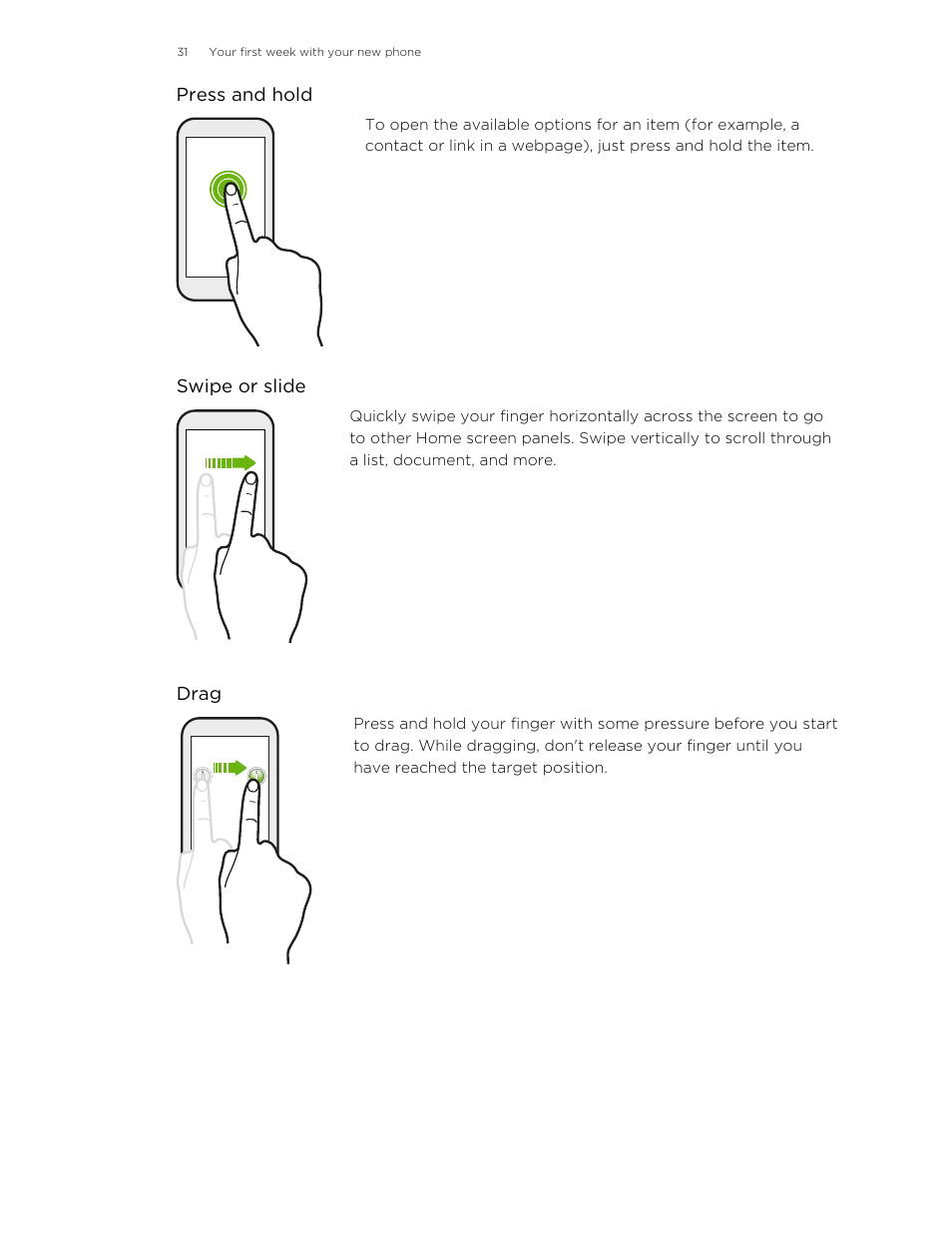 HTC One E8 User Manual | Page 31 / 185