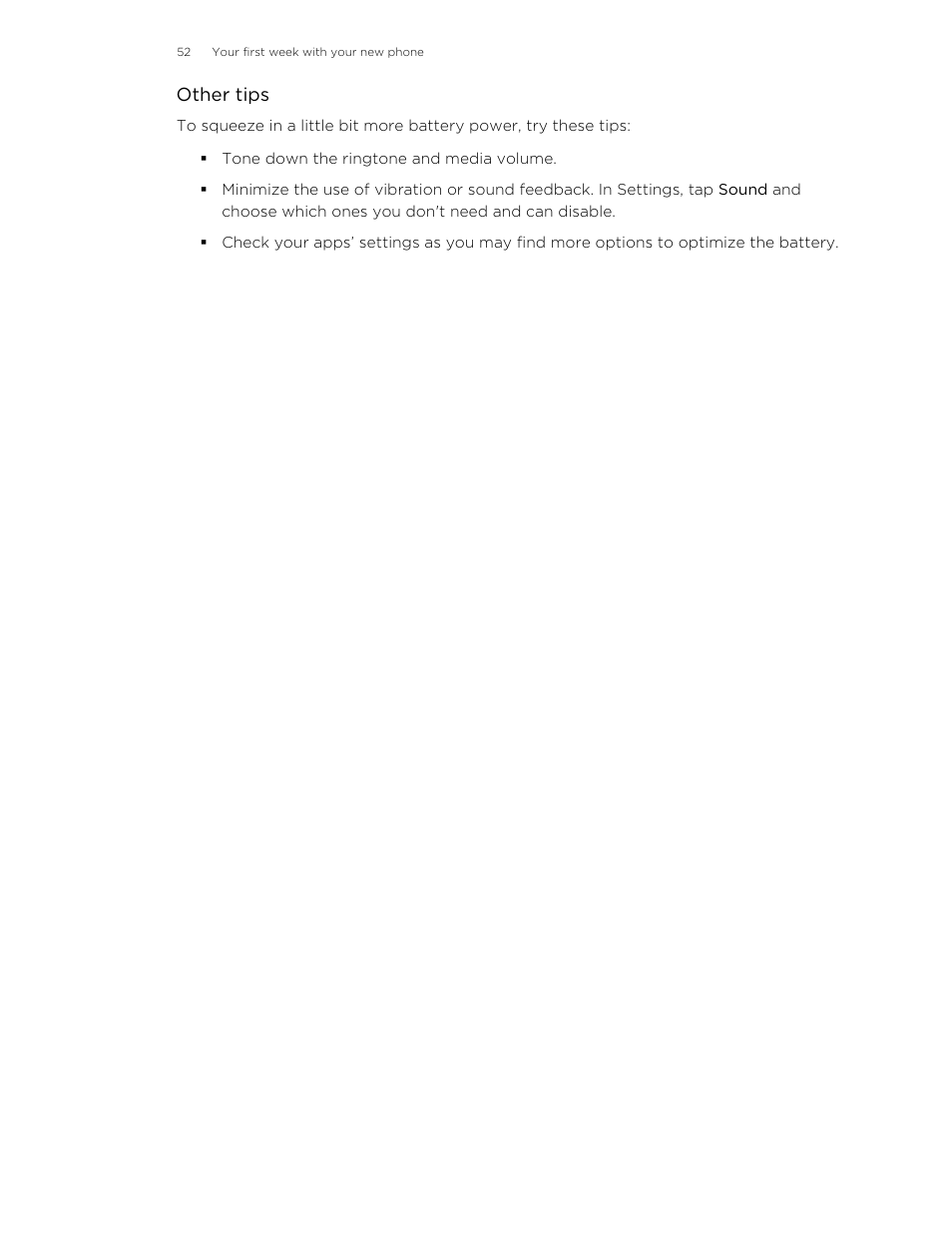 Other tips | HTC One E8 User Manual | Page 52 / 185