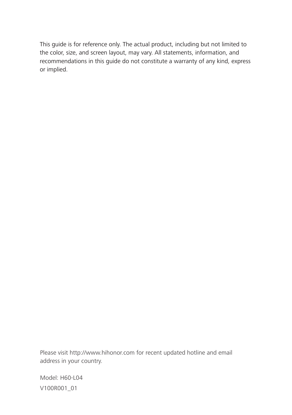 Huawei Honor 6 User Manual | Page 81 / 81