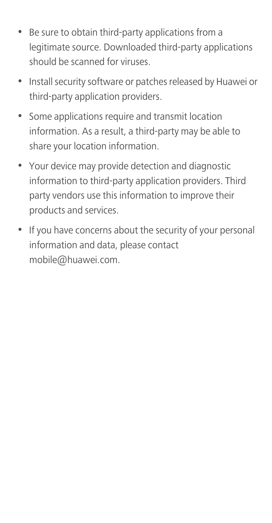 Huawei Ascend Y550 User Manual | Page 15 / 28