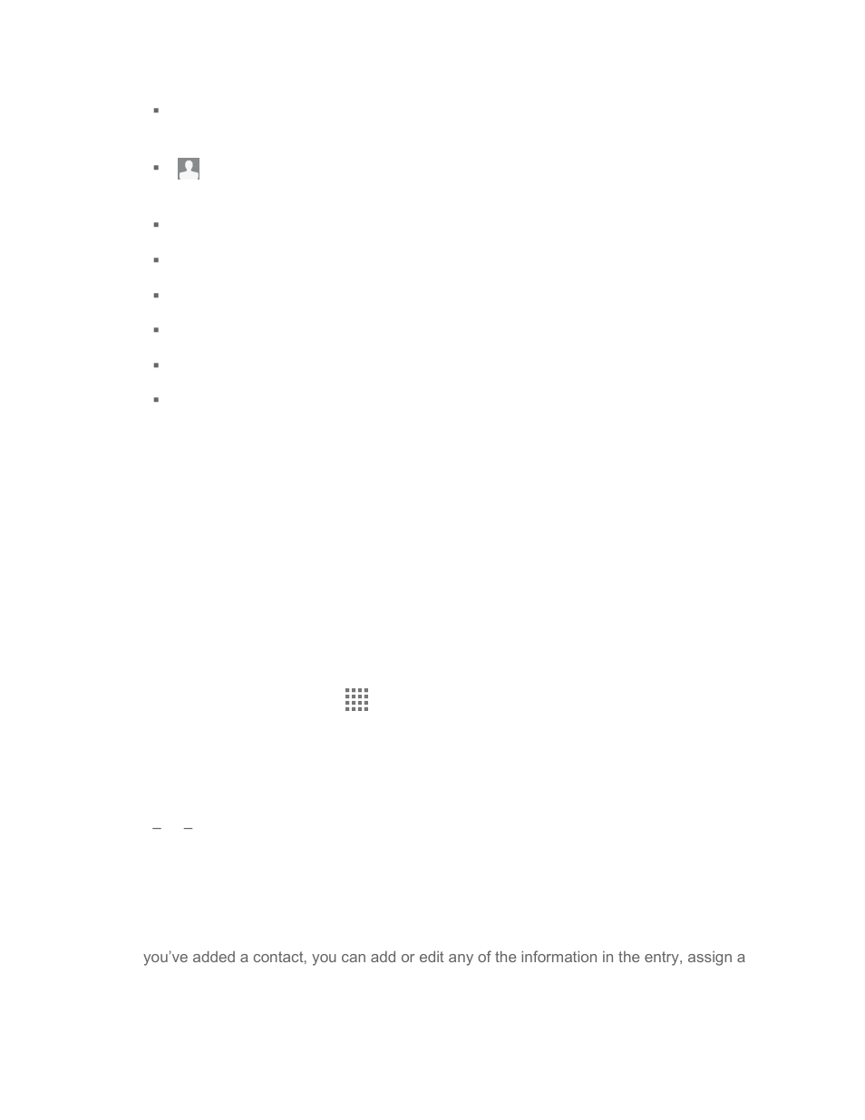 Save a phone number, Edit a contact | Kyocera Brigadier User Manual | Page 56 / 173