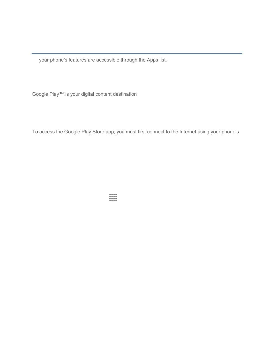 Apps and entertainment, Google play store app, Find and install an app | Kyocera Brigadier User Manual | Page 74 / 173
