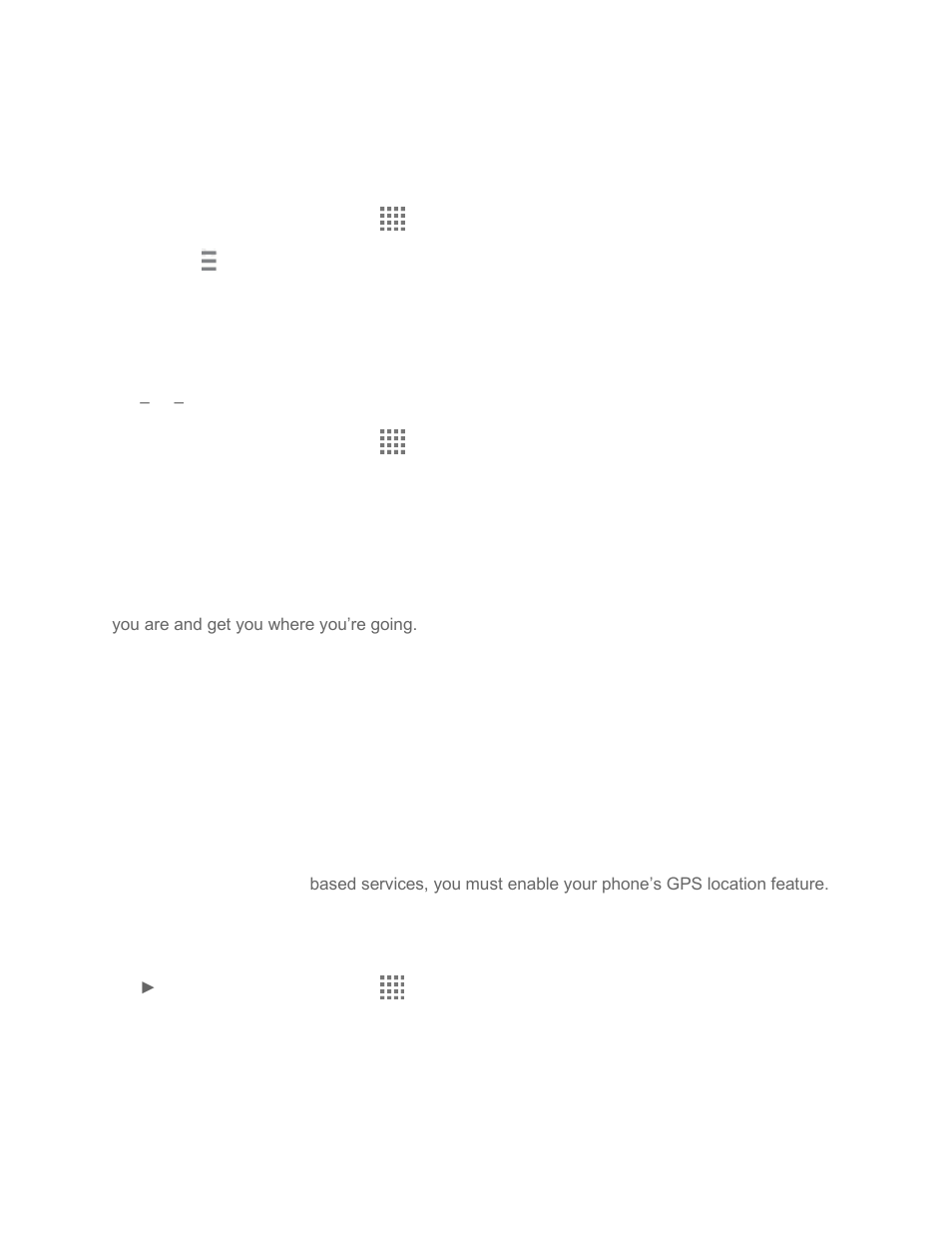 Uninstall an app, Navigation, Google maps | Kyocera Brigadier User Manual | Page 77 / 173