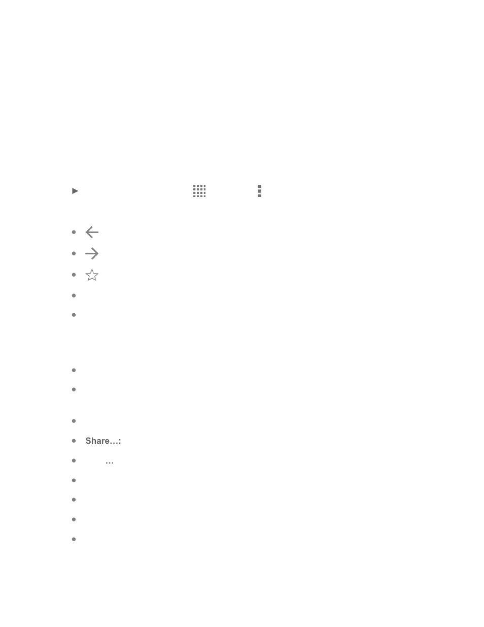 Chrome menu | Kyocera Brigadier User Manual | Page 91 / 173