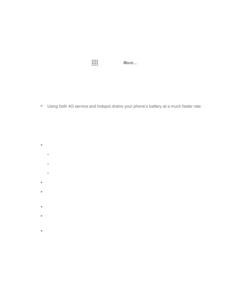 Mobile hotspot | Kyocera Brigadier User Manual | Page 95 / 173